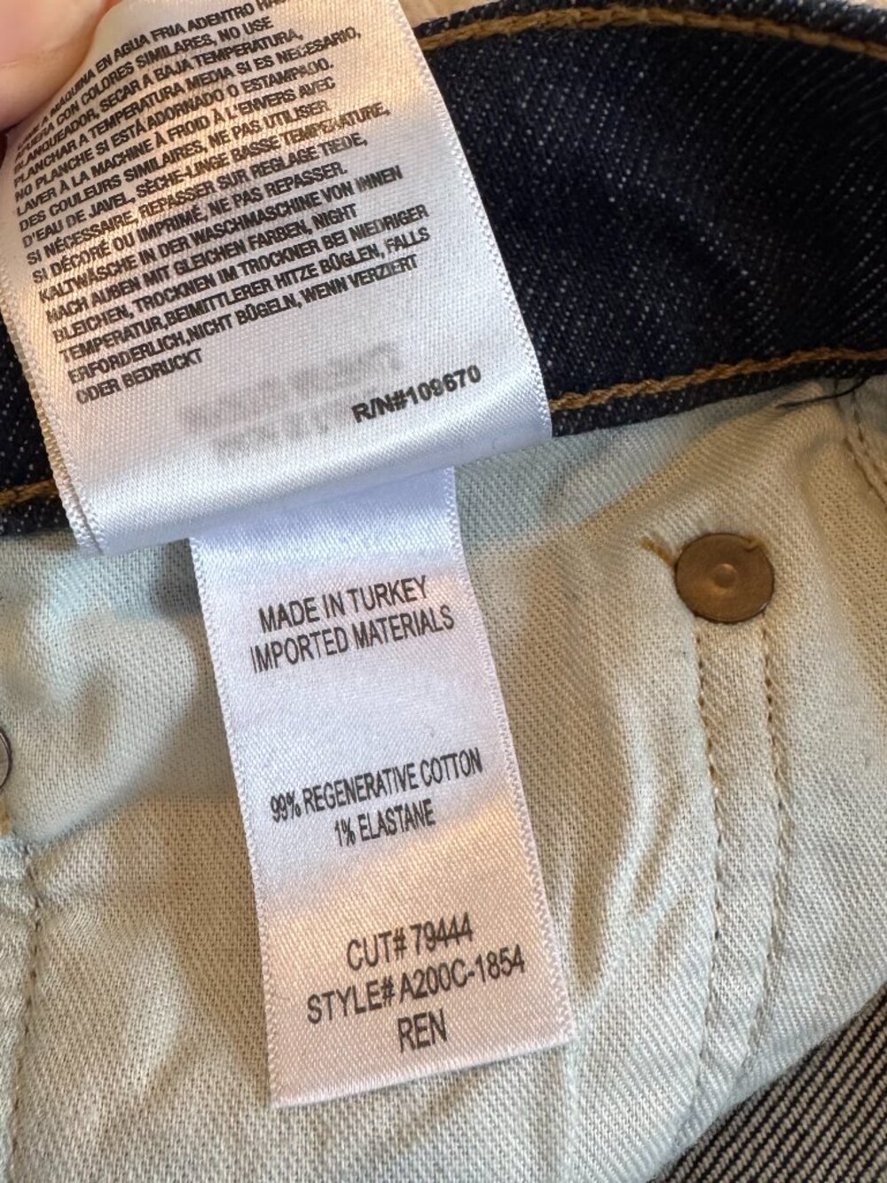 Agolde High Rise Wide Leg Jean - Picture 10 of 13